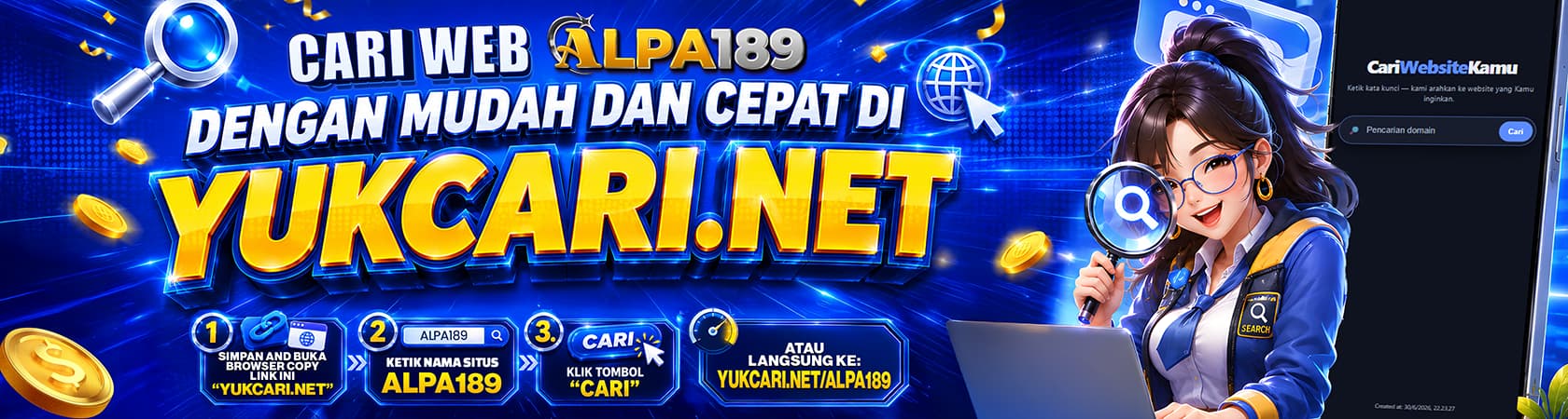 CARA CEPAT CARI LINK YANG AKTIF