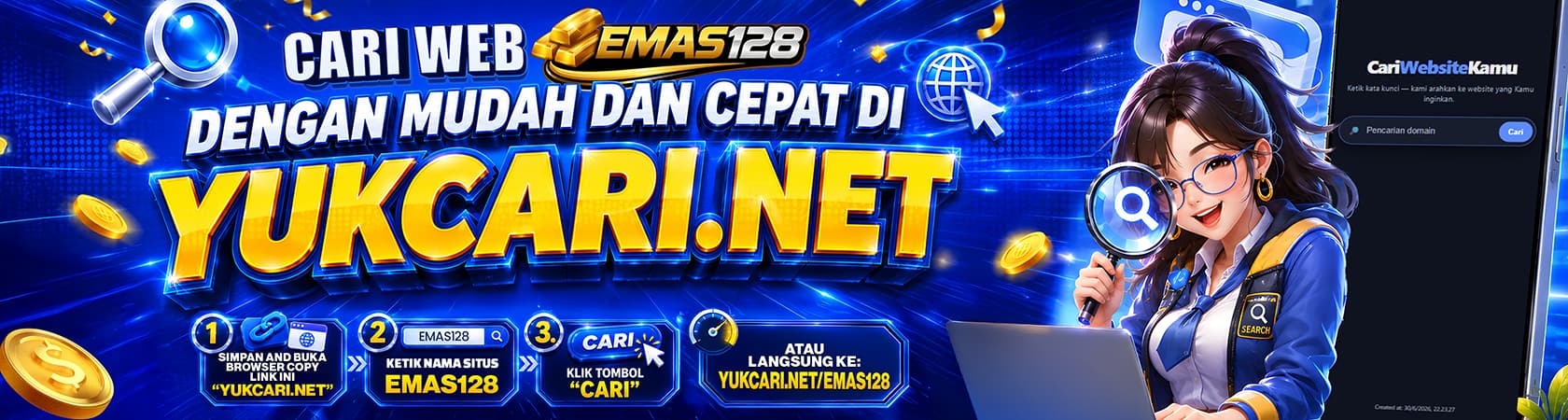CARA CEPAT CARI LINK YANG AKTIF