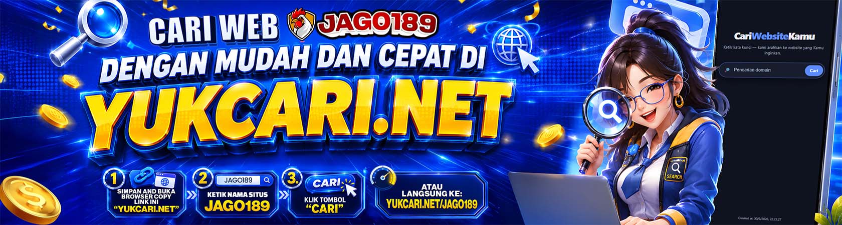 CARA CEPAT CARI LINK YANG AKTIF