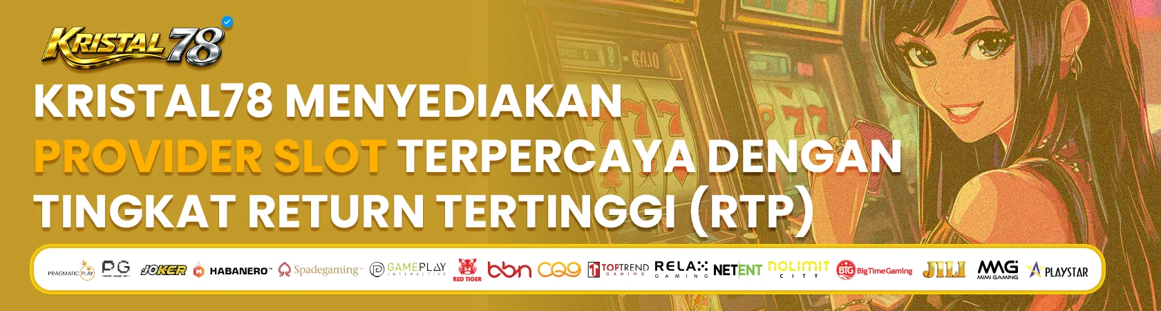 Banner Slot KRISTAL78