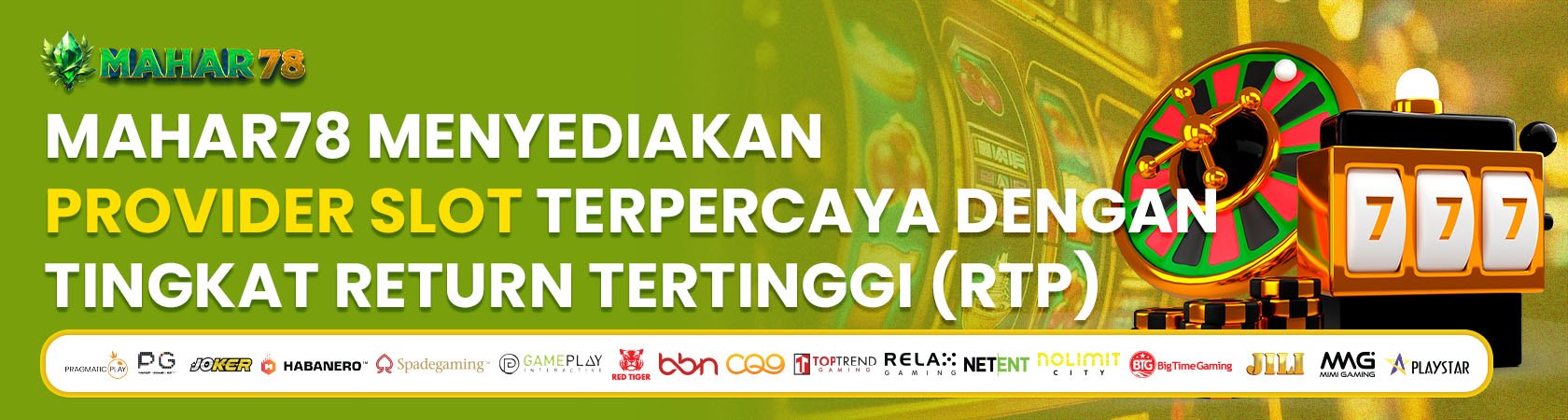 Banner Slot MAHAR78