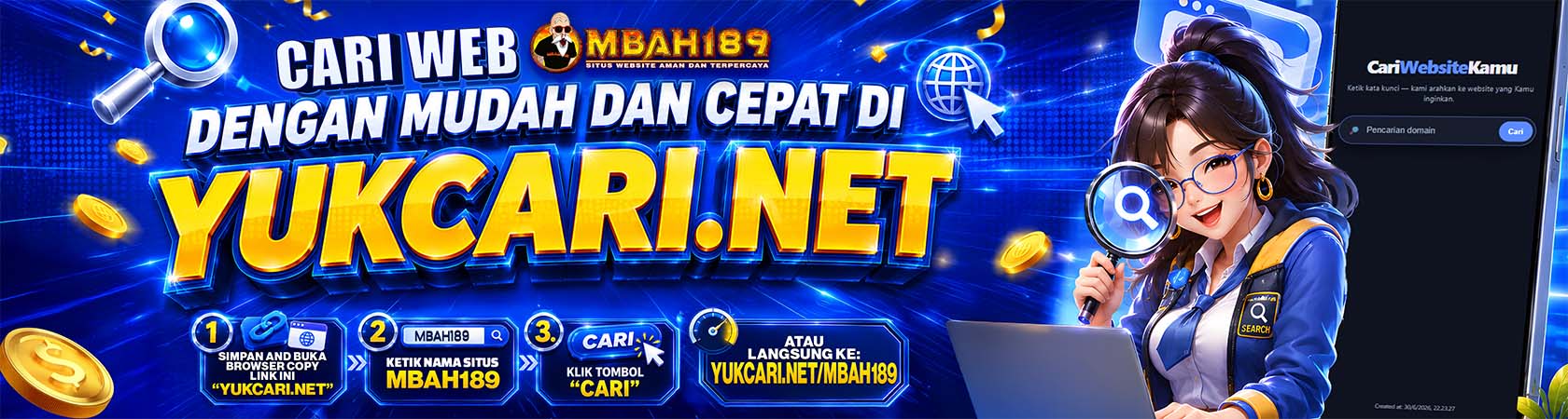 CARA CEPAT CARI LINK YANG AKTIF
