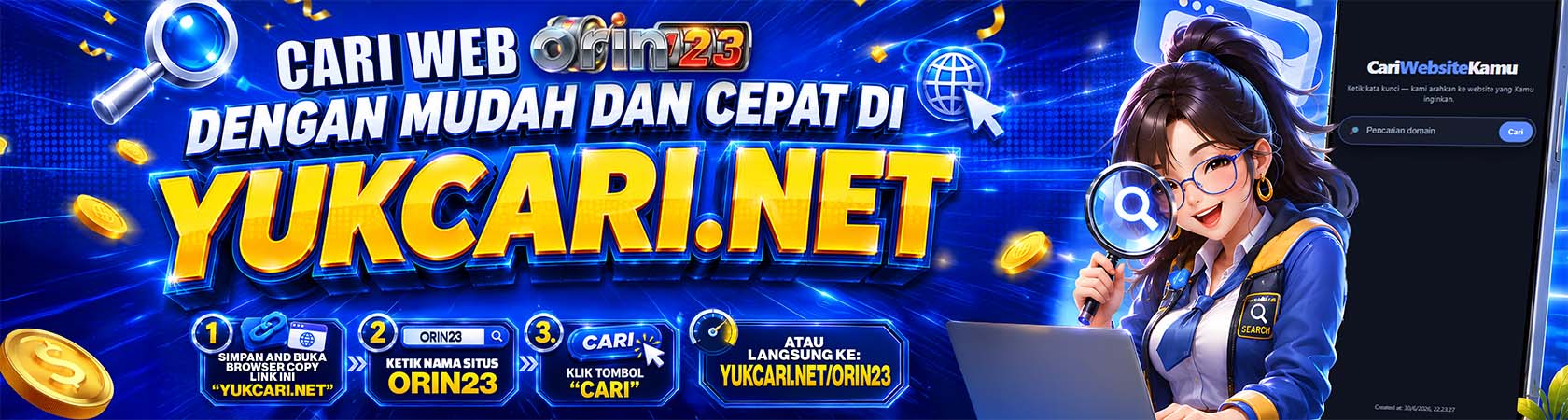 CARA CEPAT CARI LINK YANG AKTIF