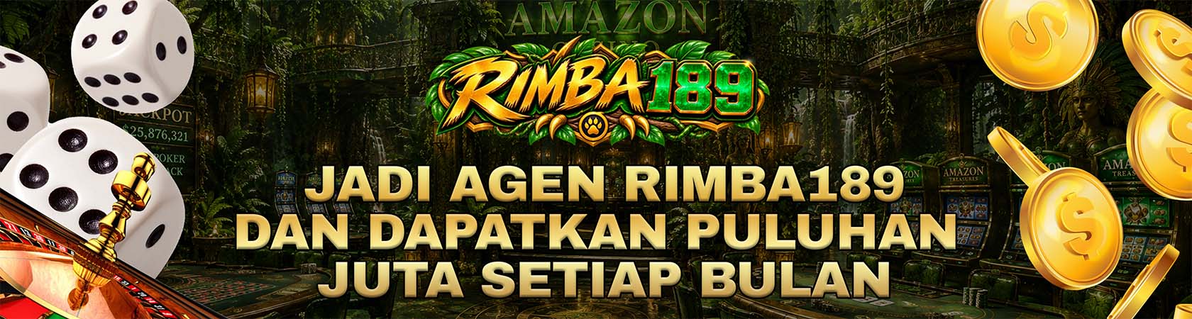 Banner Promosi Agen RIMBA189