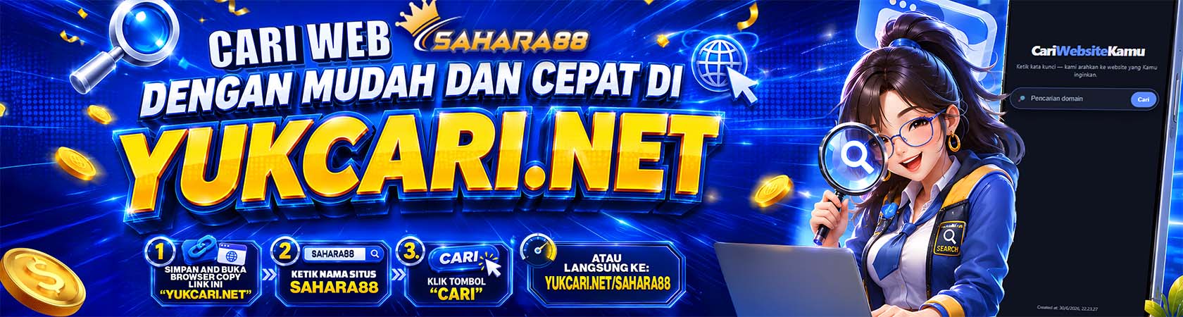 CARA CEPAT CARI LINK YANG AKTIF