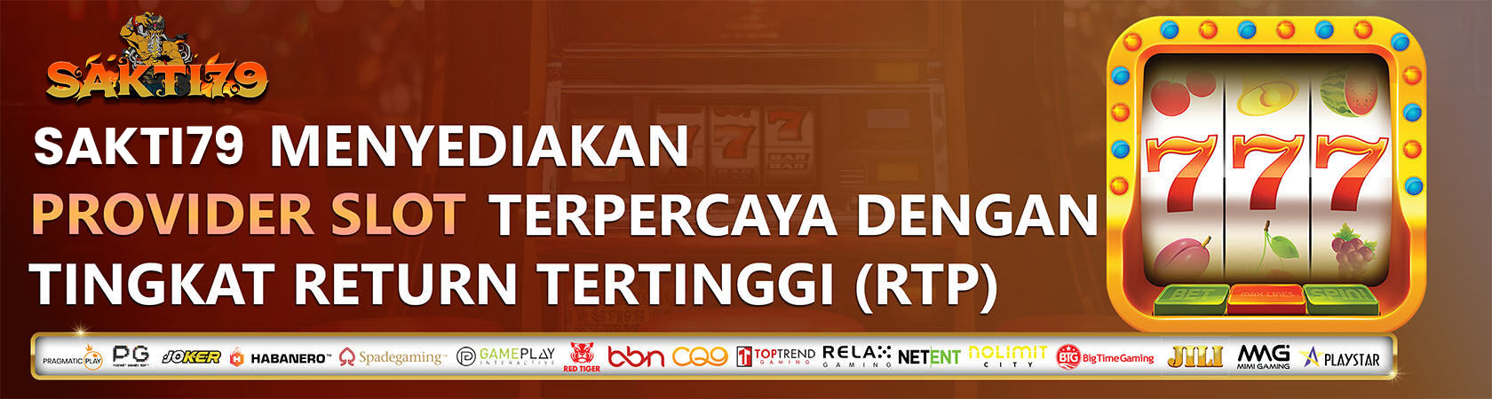 Banner Slot SAKTI79