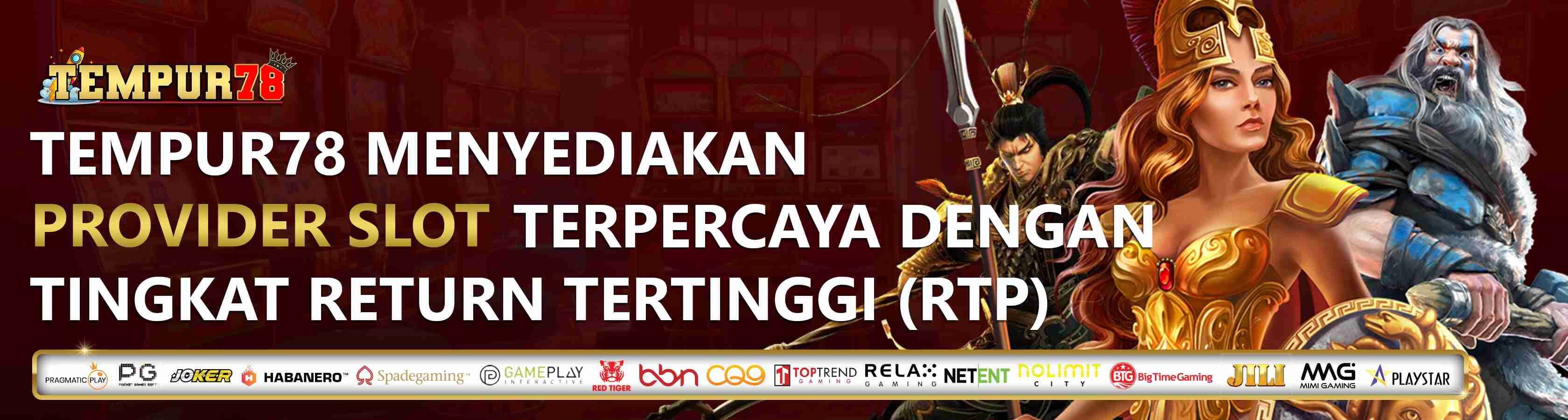 Banner Slot TEMPUR78