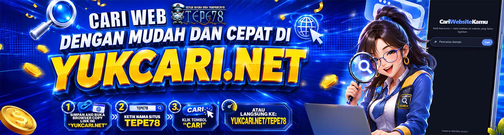 CARA CEPAT CARI LINK YANG AKTIF